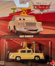 2025 Disney Pixar Cars Brad Winmiler Car 1:55 Scale Diecast Toy Vehicle