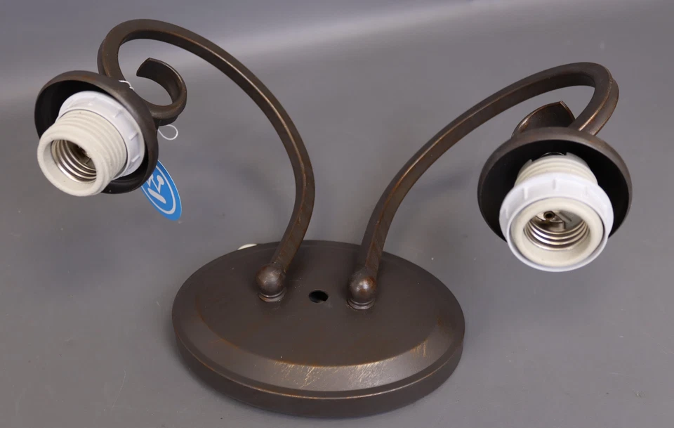 Westinghouse 6659300 Two Light Indoor Wall Fixture  Ebony Bronze Finish - Image 2 of 4