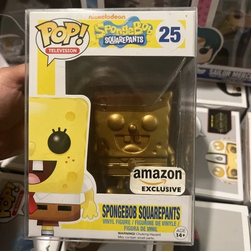 Funko Pop! Vinyl: Nickelodeon - Spongebob Squarepants - (Gold) - Amazon...