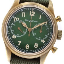 MONTBLANC 1858 MB119908 Chronograph Limited Bronze Case Automatic Men's_949789