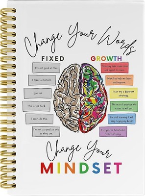 mental health journal Spiral Notebook Journal College Ruled Notebook 5.5×8.3