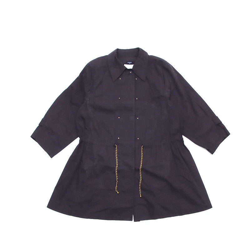 Authentic CHANEL COCO Button Coco Ball Court Size… - image 1