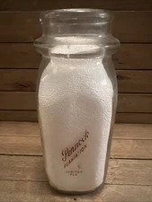 Vintage Pennock Plantation Milk Bottle Jupiter Florida Rare Half Pint