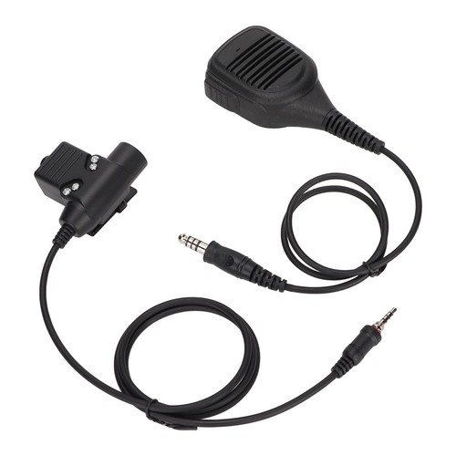 Głośnik Mikrofon naramienny 7,1 mm Mikrofon naramienny z U94 PTT do Vertex VX-6R V FY - Zdjęcie 12 z 22