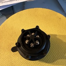 PX0738/S, Bulgin, CONN JAM NUT 6POS W/SOCKET,...