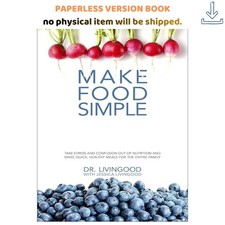 Make Food Simple (Black & White, Non-Spiral, ...