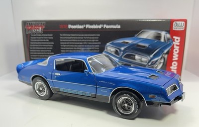 Auto World Pontiac ポンティアック ファイアーバード Auto World 1/18 Scale 1978 Pontiac Firebird Formula “BLUE VERSION