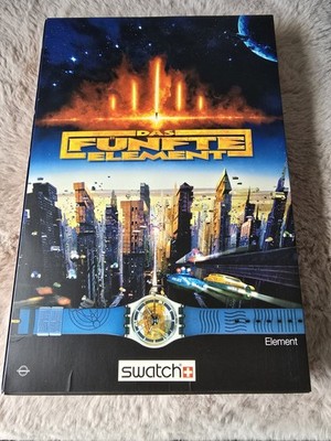 SWATCH SPECIAL THE 5TH ELEMENT - SKZ105 PACK2 - CD (Soundtrack) NEW 