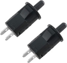 Refrigerator Door Light Switch 2PCS 10mm AC 250V 3A NC Momentary Fridge Light