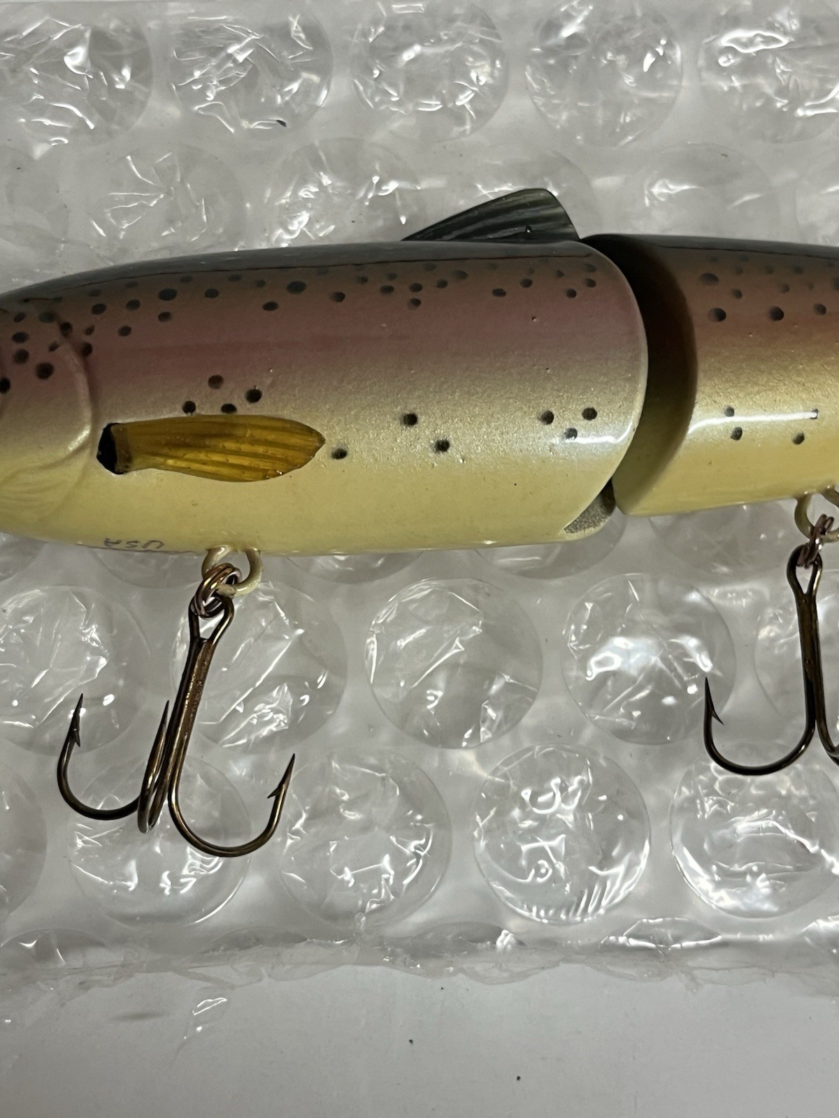 Castaic Lure Co. Hardbaits 8.75" Rainbow Baby Trout Lure Swimbait NEW - Image 12