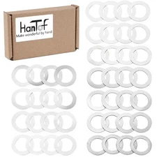 1/2 x 28 Barrel Shim Kit for Muzzle Brake Alignment Set .223/5.56mm (44 Pack,...