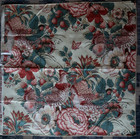 Waverly Lafayette Pattern Decor Fabric Sample Birds Berries Floral 26"x26"