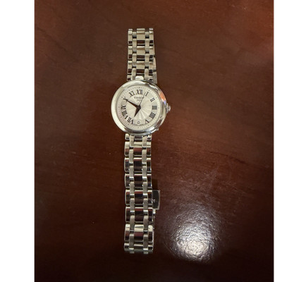Tissot T-Lady Quartz Women's Wristwatch Silver Dial SS Bracelet Sapphire 50m
