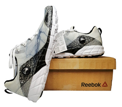Reebok Z-Pump Fusion 2.0 Lightening White/Shadow Grey Laufschuhe UK 6,5
