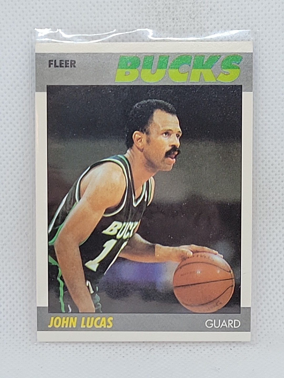 John Lucas 1987/88 Fleer Basketball #66 NrMt