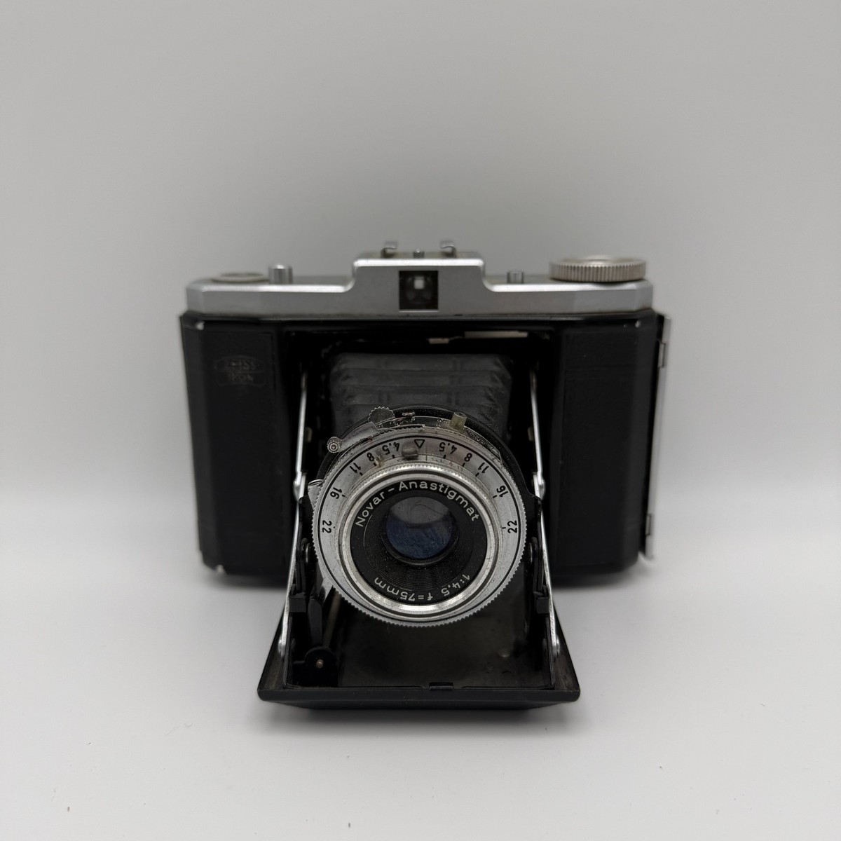 vintage Zeiss Ikon Nettar 517/16 Folding Camera 75mm 1:4.5Novar