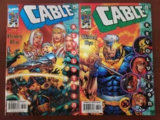 Cable # 79 Regular and Variant Cover (Lot of 2) Marvel Comics 2000 NM