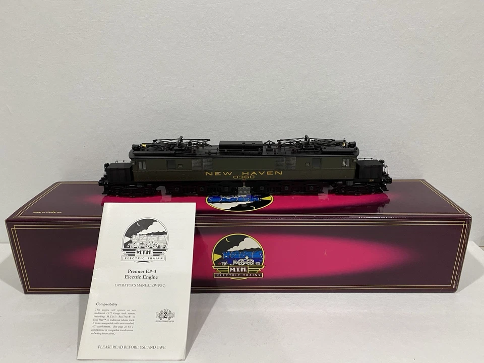 MTH 20-5631-1 The East Wind EP-3 New Haven Passenger Set w/ PS2 RARE LN/Box - Image 2 of 4