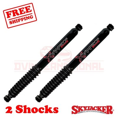 0-1'' Lift Rear Skyjacker Black MAX Shocks for Scout II 4WD 72-82