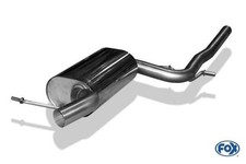 FOX Duplex Sportauspuff Anlage ab Kat. VW Golf 5 Variant VW Jetta je 1x135x80mm