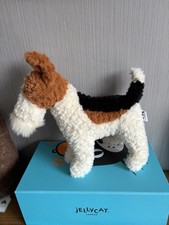 Jellycat Hector Fox Terrier BNWT Displayed Only Condition New With Paper Tags
