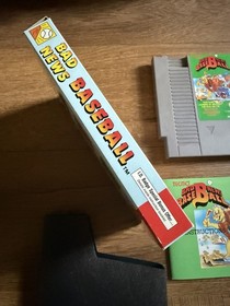 Bad News Baseball Nintendo NES Boxed Complete CIB in box Great Condition