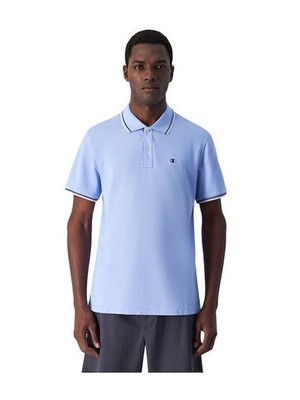 Champion Poloshirt Blau Baumwolle 220897 KK001