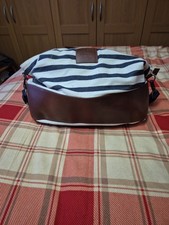 Superdry Holdall Leather & Cotton