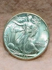 1945 ~ WALKING LIBERTY HALF DOLLAR ~ CH BU (white coin)