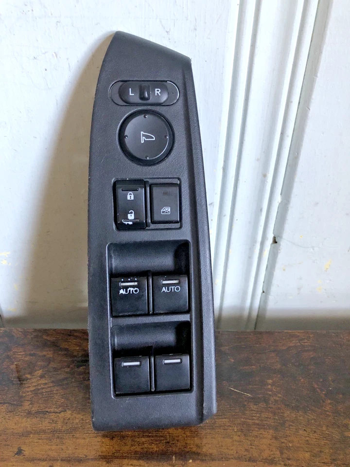 2010- 2015 HONDA ACCORD CROSSTOUR MASTER WINDOW SWITCH 35750-TP6-A11 OEM BLACK - Image 2 of 4