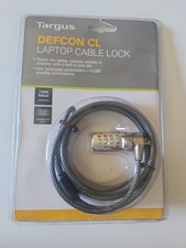 Targus Defcon CL Laptop Cable Lock, combination lock, 6.5 ft, 2m, new, unopened