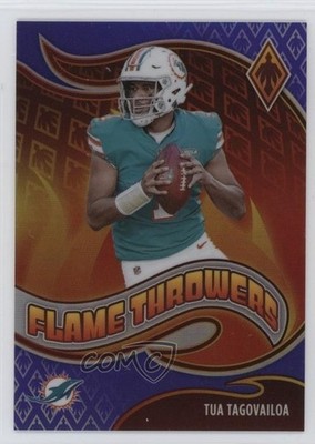 2021 Panini Phoenix Flame Throwers Purple /125 Tua Tagovailoa #FT-2 1u5y