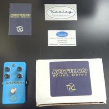 Keeley Katana Blues Drive Boutique Overdrive w/Box, Manual & More   NEW