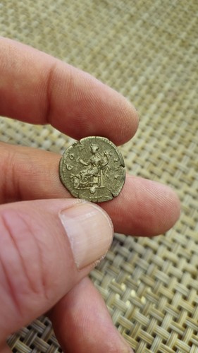 Monnaie Romaine denier Hadrien - Photo 2/2