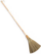 Handmade broom - Vietnamese soft grass broom, used for cleaning - decorative