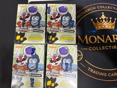 2026 TOPPS CHROME VEEFRIENDS VALUE BLASTER BOX (Sealed Lot Of 4)