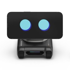 LOOI Robot-Space Black AI Desktop Companion with ChatGPT Voice Interacti
