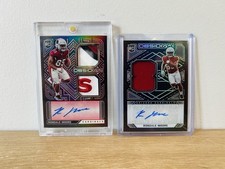 2021 Panini Obsidian Lot - Rookie Jersey Ink Rondale Moore RPA /10 And /150