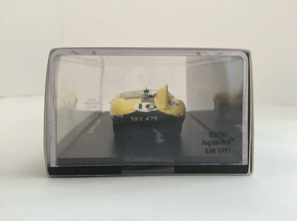 SPARK 1/43 JAGUAR D TYPE #16 4th Le Mans 1957 PAUL FRERE FRED ROUSSELLE NEW L@@K - Image 4 of 4