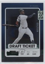 2021 Panini Contenders Draft Ticket Green /299 Franmil Reyes #82 1i3m