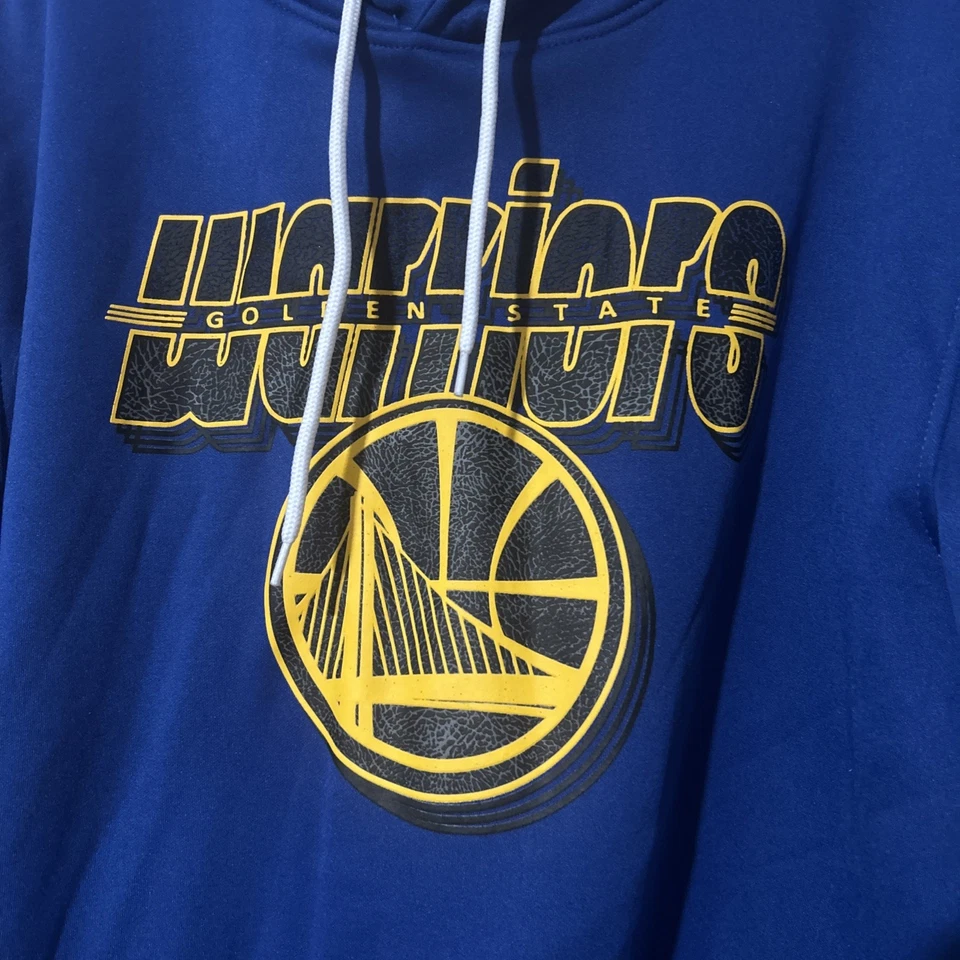 NBA Golden State Warrior Hombres Talla XXL Sudadera con Capucha Pullover Foto 2 de 4