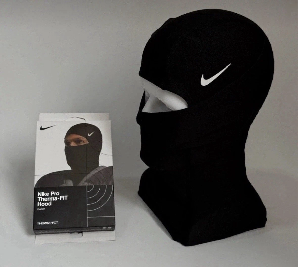 Nike Pro Therma Fit Hood Ski Mask Black