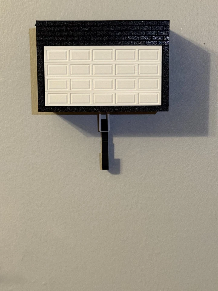 Мини гаражный держатель для ключей с открывающейся дверью — дисплей в масштабе 1:64 - Изображение 4 из 4