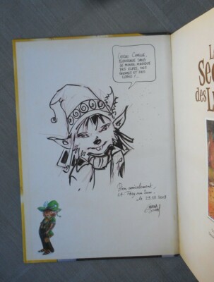 Domas The Secret Of The Elves EO In Excellent Condition With Dedication