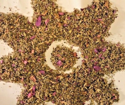No.59 Mix Lotus Patchouli Wild Lettuce Mullein CA Poppy Marshmallow 2 oz's Ounce