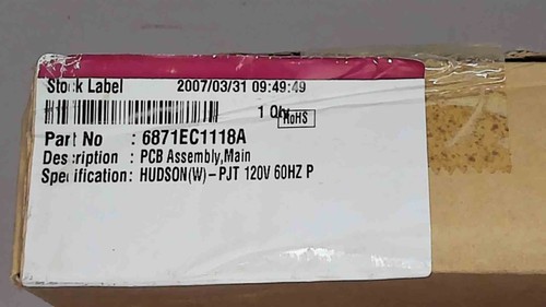 6871EC1118A LG Washer Main Control Board - Picture 2 of 2