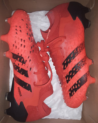 $250 Adidas PREDATOR FREAK .1 L FG Firm Soccer Shoes USA Boy Girl 4.5  Women 5.5