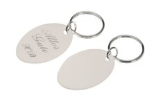 Dog Tag Dog Collar Name Tag Pendant Keychain Solid Metal