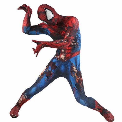 Zombie Spider-Man Overall Spiderman Cosplay Party Kostüm Halloween Erwachsene/Kinder