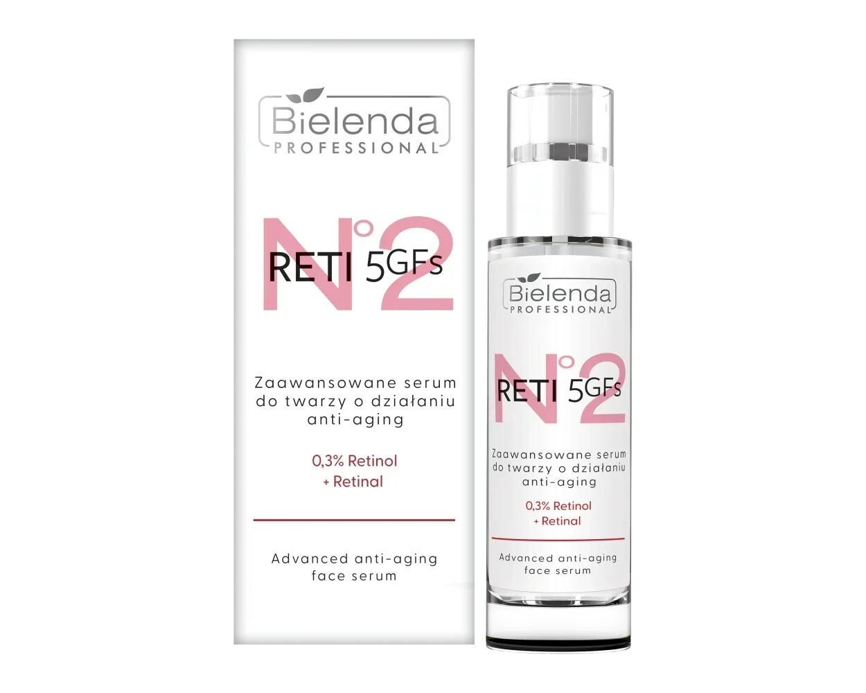Bielenda Professional Reti 5GFs Advanced Anti-Aging Face Serum with Retinol 30ml